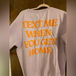 Lonely ghost crew neck